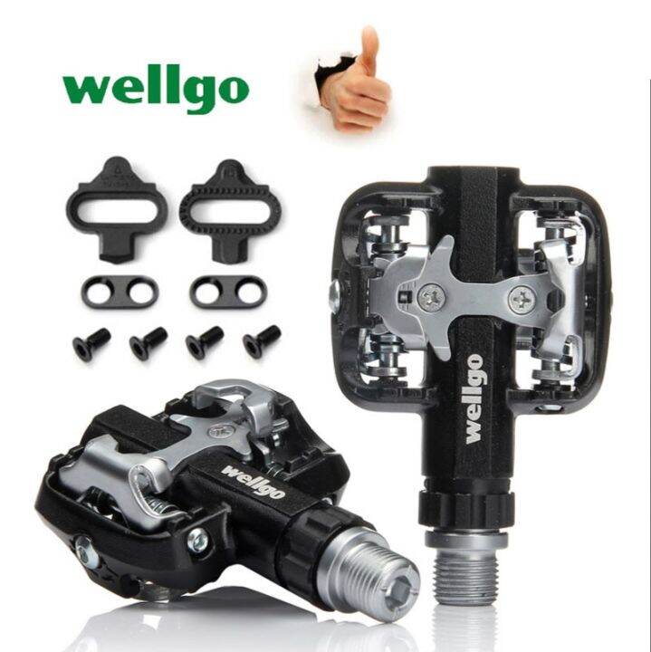 ♦☃ Wellgo Wm001 SelfLocking Pedals Ultralight Road Bike Clipless Pedal