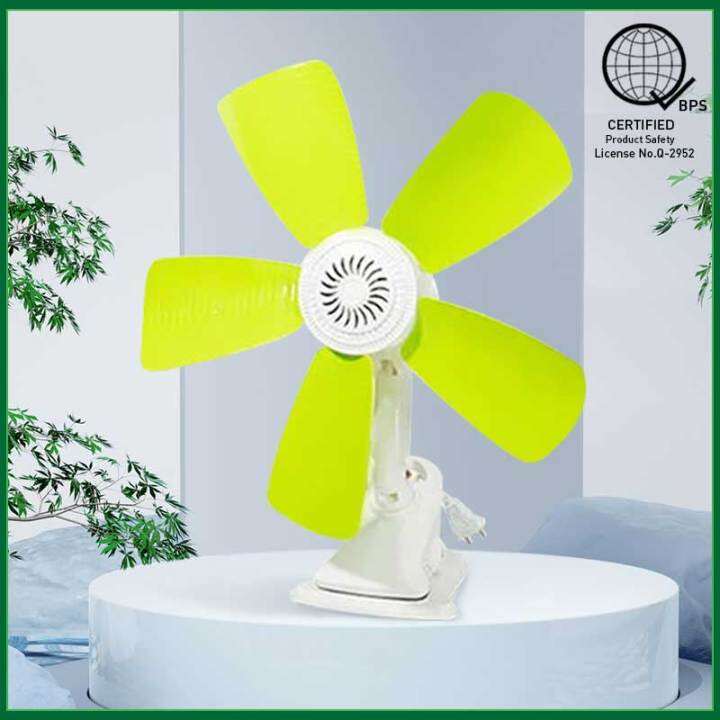 Electric clip fan with stand 5 blade big size clipfan Lazada PH