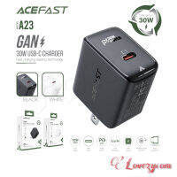 ACEFAST รุ่น A23 หัวชาร์จ ชาร์จเร็ว 30W Max Fast Charge Wall Charger GaN PD30W (1xUSB-C) US