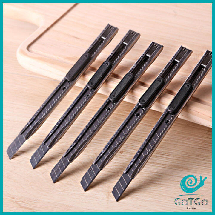 gotgo-คัตเตอร์ยูทิลิตี้-สแตนเลส-ขนาดเล็ก-mini-utility-knife-มีสินค้าพร้อมส่ง