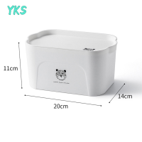 ?【Lowest price】YKS กล่องเก็บของสไตล์ญี่ปุ่นน่ารักกล่องทิชชู่ติดผนังความจุขนาดใหญ่ที่ใส่หน้ากากแบบใช้แล้วทิ้งเจาะฟรีสำหรับทางเข้าบ้าน