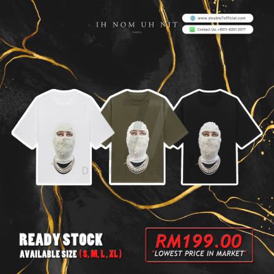 GXG x IH NOM UH NIT Streetwear Unisex Mask Off Tee (Hot Selling)