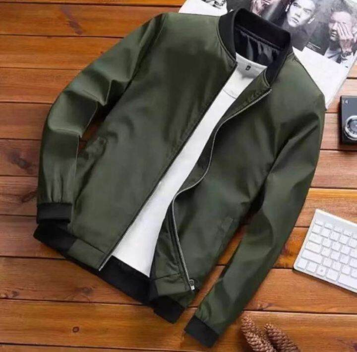 ALVIN Trendy Korean Bomber Jacket Lazada PH