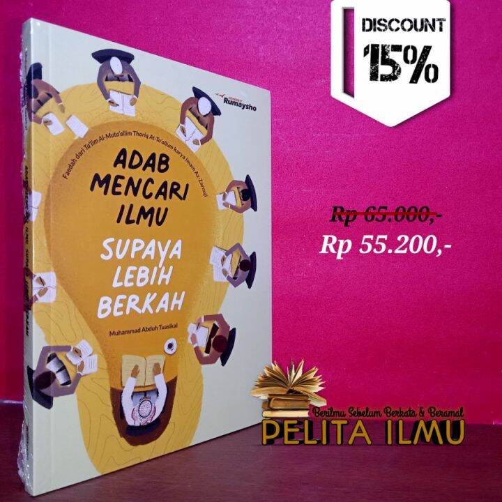 Buku Adab Mencari Ilmu Supaya Lebih Berkah Faedah Dari Kitab Talim