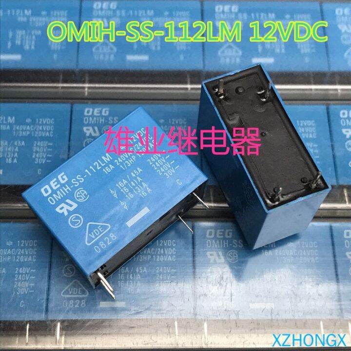 OMIH-SS-112LM relay 12 VDCa de grupo, normalmente de open4PIN 16A240VAC ...