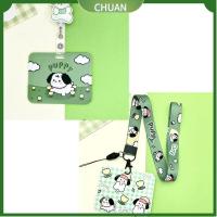 CHUAN 2Pcs สุนัขและสุนัข ห่วงโซ่กุญแจ พลาสติกสำหรับตกแต่ง ที่ใส่ป้าย ทนทานต่อการใช้งาน พับเก็บได้ ออฟฟิศสำหรับทำงาน