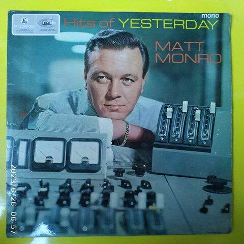 Matt Monro Hits of Yesterday MONO (This is Original pressing from 1965 ...