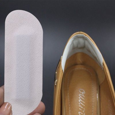 1Pair Foot Care Imitation Leather Heel Protectors Pain  Back Heel Pad Shoes Accessories