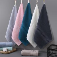 3PCs/Square Towels Wholesale Thickened Soft Household Plain Cotton Wash Face Towels Bamboo Fiber Large Square Towels Small