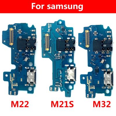แท่นชาร์จ USB พอร์ตชาร์จบอร์ดสายเคเบิลแบบยืดหยุ่นสําหรับ Samsung M21S M22 M31S M32 M51 M52