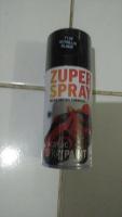 สีสเปรย์ Zuper Black Spray Metallic Black Metalic 150cc P1139