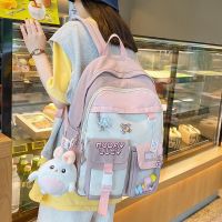 TOP☆Schoolbag Female Korean Version Harajuku Ulzzang Japanese Simple Girls College Backpack