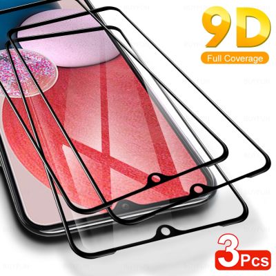 hot【DT】 3Pcs Tempered Glass Protector A13 A 13 A12 5G GalaxyA13 Film Coverage Anti-scrath