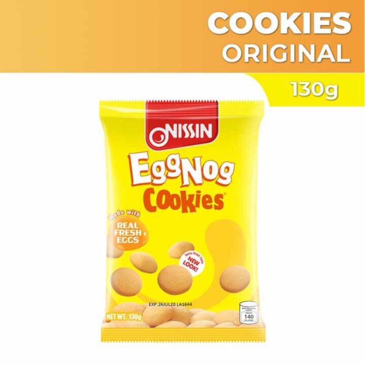 Nissin Eggnog Cookies Family Pack 130g | Lazada PH