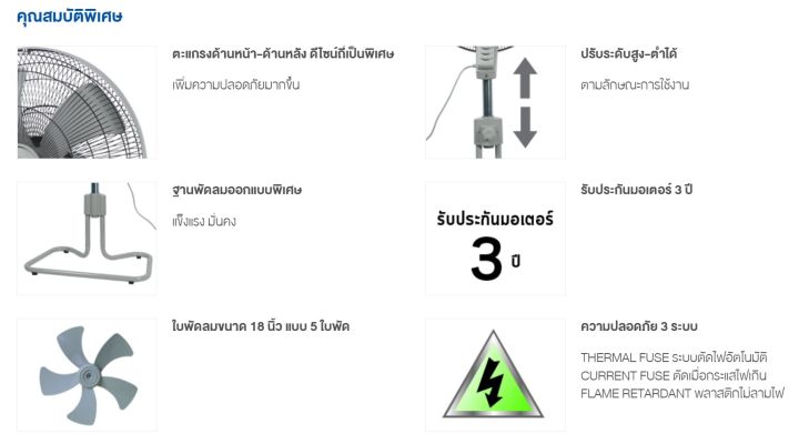 sharp-พัดลมอุตสาหกรรมปรับระดับ-18-นิ้ว-รุ่น-pjc-a18-ของแท้รับประกันศูนย์ชาร์ป