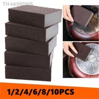 ❏☇ 2/4/6/8/10Pcs Magic Sponge Eraser Carborundum Removing Rust Cleaning Brush Descaling Clean Rub for Cooktop Pot Kitchen Sponge