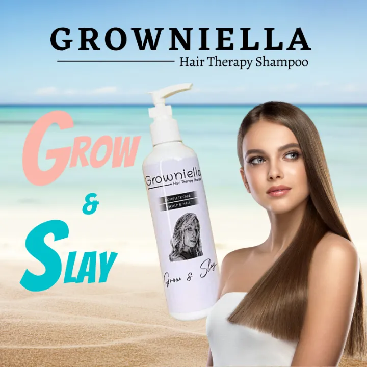 "Grow Your Hair All The Day!" 1 Bottle (250 ml) Growniella Hair Therapy
