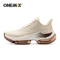 ONEMIX 2023 New Running Shoes For Men Air Cushion Athletic Couple Trainers Sport Runner Shoes For Outdoor Women Walking Sneakers