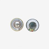 ♕✽ Mini Earphone Speaker Unit For Bluetooth Headphone phone 7 8 Headset diy 14.25mm Dome titanium Film N42 Neodymium 2PCS