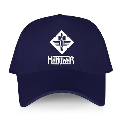 8921 【In stock】Funny design print baseball caps for men Manowar Rock Band women classic vintage style cap summer fashion brand hat new arrived