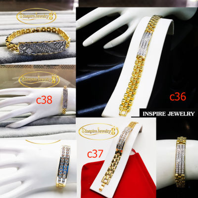 c36-c38 Inspire Jewelry, สร้อยข้อมือเครื่องประดับเพชร งานจิวเวลลี่ เลตเพชร