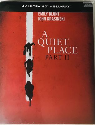 Quiet Place Part II, A /ดินแดนไร้เสียง 2 (4K+Blu-ray Steelbook) (4K/BD มีเสียงไทย มีซับไทย) (Boomerang) (หนังใหม่)