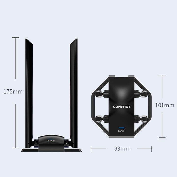 comfast-cf-966ax-ฟรีไดรฟ์ดูอัลแบนด์ความเร็ว1800mbps-usb3-0อะแดปเตอร์-wi-fi-6พลังงานสูง