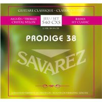 Savarez 540CXS Prodige 38 สายสำหรับกีตาร์ไซส์เล็ก Scale Length 380mm ถึง 550mm, SET Normal Tension