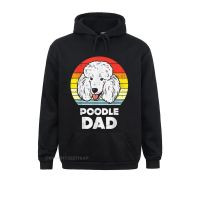 Mens Poodle Dad Sunset Retro Animal Pet Dog Lover Owner Men Hooded Pullover New Arrival Youth Europe Hoodies Classic Sportswears Size Xxs-4Xl