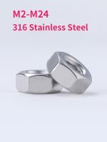 M2 M2.5 M3 M4 M5 M6 M8 M10 M12 M14 M16 M18 M20 M22 M24 316 Stainless Steel Hex Hexagon Nut