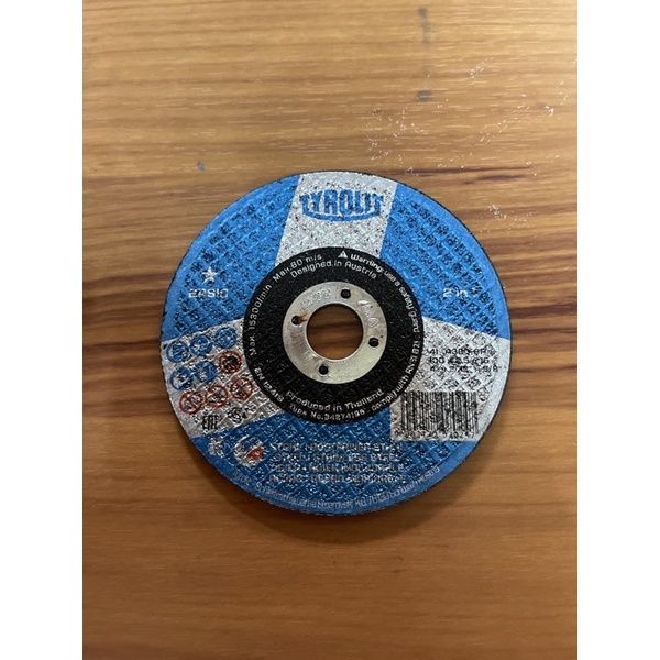 Tyrolit Cutting Disc 4(100X2.5X16mm)(BASIC)Original (sold Per Piece ...