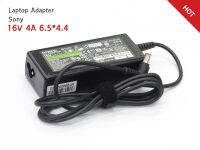 SONY ADAPTER 16V/4A 6.5*4.4 แท้ ทรงยาว