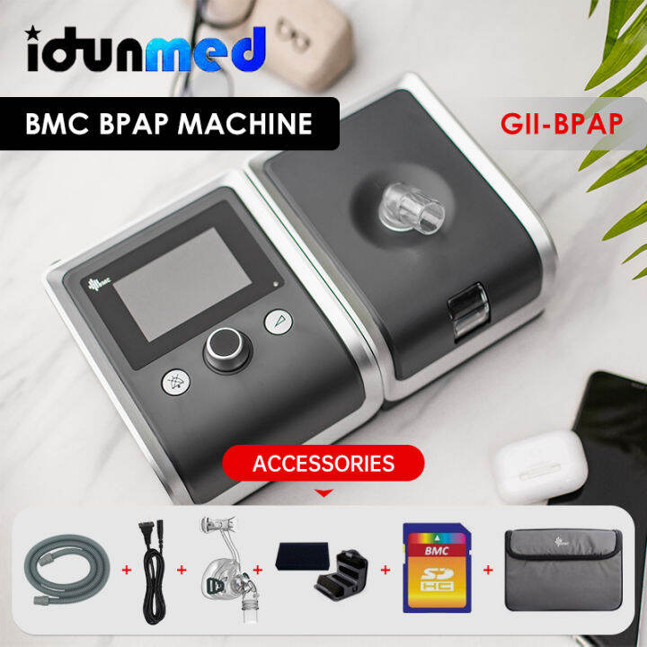 BMC T-25A BiPAP Machine Breathing Machine For COPD With Blood Pressure ...