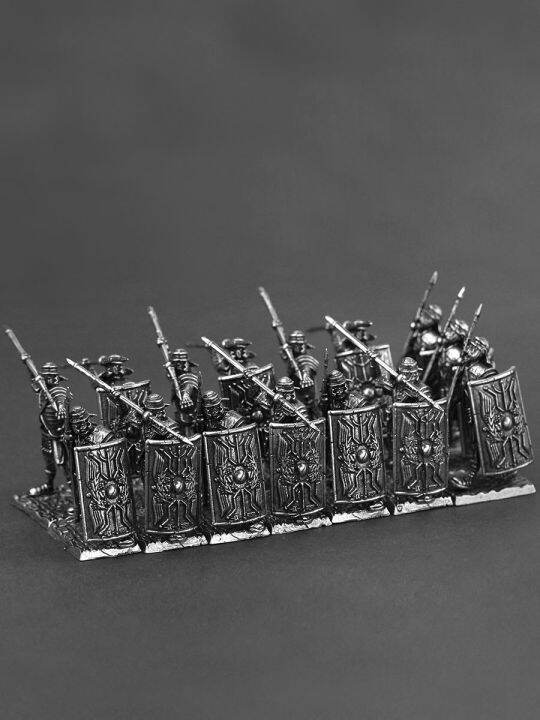 Metal Lost Roman Legion Heavy Javelin Soldier Model Army Array Toy