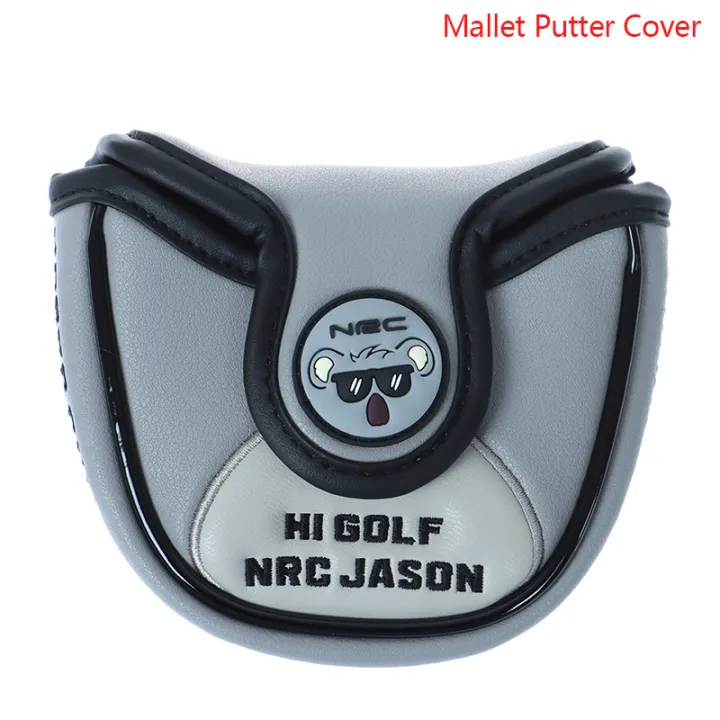 Jay Koala Wood Head Covers 460cc Driver Fairway Woods Hybrid Putter