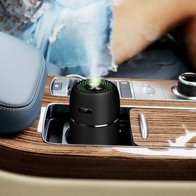 【DT】  hot300ml(Max)USB Mini Air Humidifier Car Aroma Essential Oil Diffuser Home USB Fogger Mist Maker LED Night Lamp Accessories