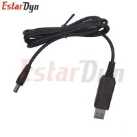 “”：{： USB Power Boost Line DC 5V To DC 9V / 12V Step UP Module USB Converter Adapter Cable 2.1X5.5Mm Plug