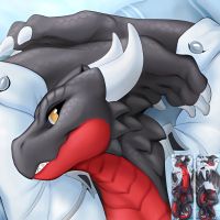 Dakimakura อนิเมะ Furry Orcus Duke (Bad Dragon) ปลอกหมอนพิมพ์สองด้าน DIY หมอนกอดที่กำหนดเอง