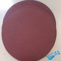 ‘；【- 570Mm Round Sandpaper Disk Sand Sheets Grit 80 Hook Loop Sanding Disc For Sander Grits Guitar Handmade Side Plate Radius Polish