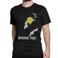 MenS Sa Yo Na Ra Banana Fish T Shirt Anime Manga Eiji Cotton Tops Fashion Male Tshirt Basic Tees New Arrival T-Shirts S-4XL-5XL-6XL