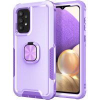 สำหรับ Galaxy A73 5G Defeneder Case 360 ° ยึดแหวนติดรถยนต์แม่เหล็กกันกระแทกเคสไฮบริดป้องกันการขีดข่วนกันชนระดับทหารสำหรับ Samsung Galaxy A53 5G / A54 5G / A14 5G / A33 5G / A32 /A12