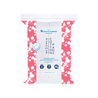 ▶️ 1 แถม 1 Karisma Cotton Pads Compressed Edge 100pcs. แคริสม่าสำลีแผ่นรีดข้าง 100แผ่น [จัดส่งถึงที่ บริการอย่างดี]