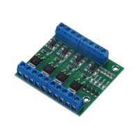 MOS FET 4 Channel Pulse Trigger Switch Controller Board PWM Optocoupler Opto-isolator Driver Board for Motor LED Light