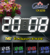 นาฬิกาดิจิตอล LED รุ่นCX-2218 นาฬิกาLED นาฬิกาแขวนผนังนาฬิกาตั้งโต๊ะ🎁แถมหัวชาทและUSB🎁 แบรด์นCaixing