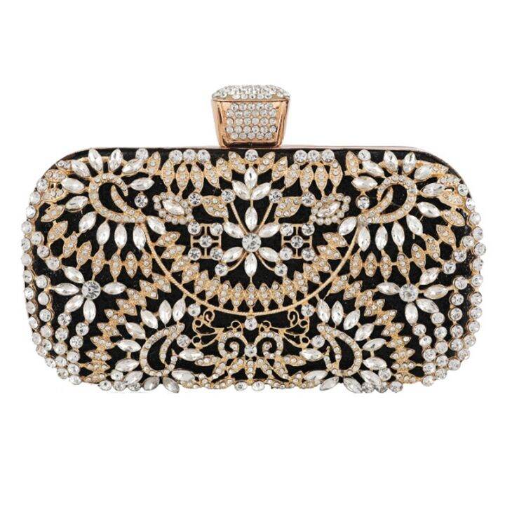 Women's Evening Clutch Bag for Wedding Clutch Purse Chain Shoulder Bag
