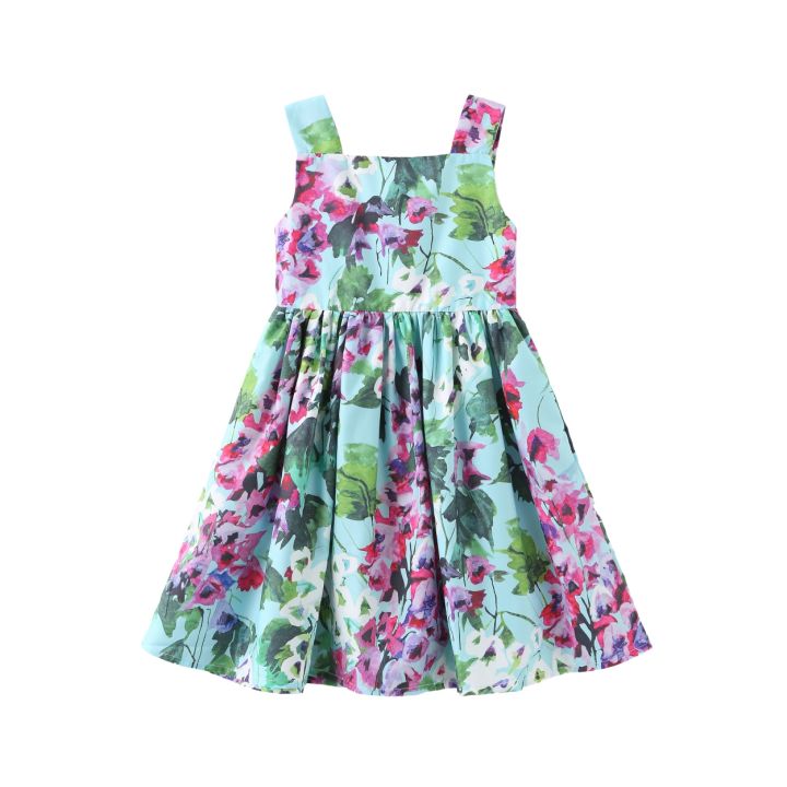 long-sleeve-dress-girl-dress-2023-autumn-winter-floral-print-toddler-girl-dresses-kids-clothes-children-dress-with-bag