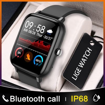 ZZOOI LIGE New Fashion Smart watch men Heart rate Blood pressure multifunctional Sports watch men And women waterproof Smartwatch +Box