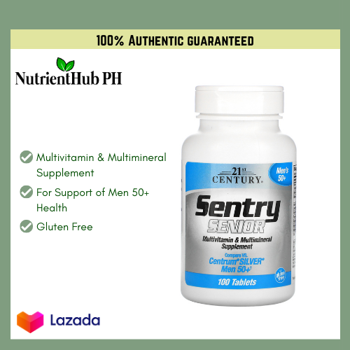 21st Century Sentry Senior Multivitamin and Multimineral Supplement for
