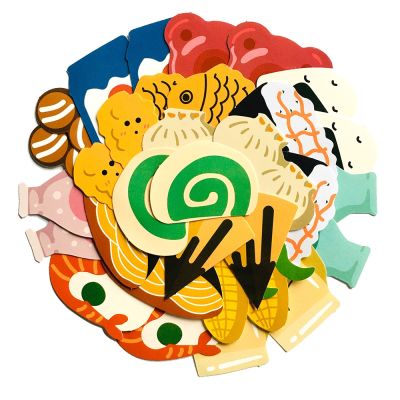 【LZ】 32pcs/Pack Japanese Food Stickers Waterproof Skateboard Motorcycle Guitar Luggage Laptop Bicycle Sticker Kids Toys