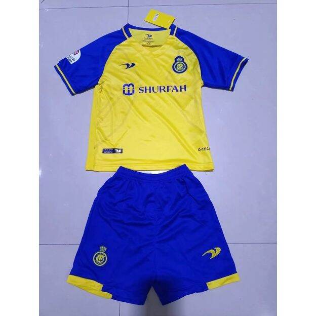 2223 arab Saudi Al Nassr Kids Kit Ronaldo Soccer Jersey laman utama ...